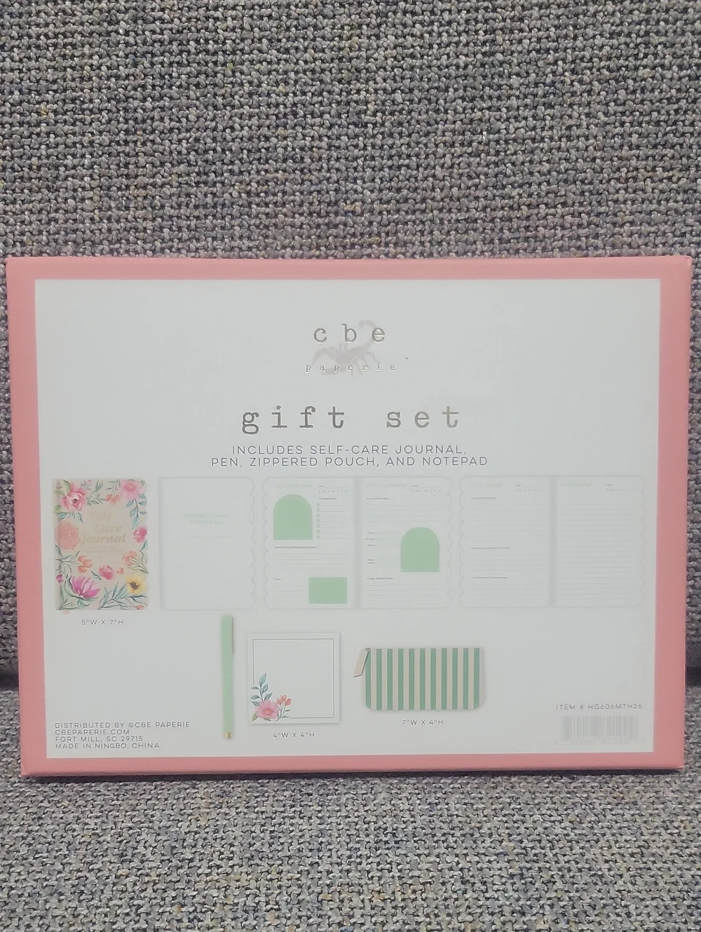 CBE PAPERIE Self Care Journal Set